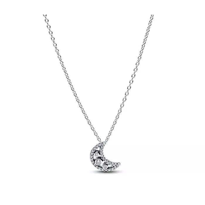 Pandora Crescent Moon hopeakaulaketju 394259C01-50