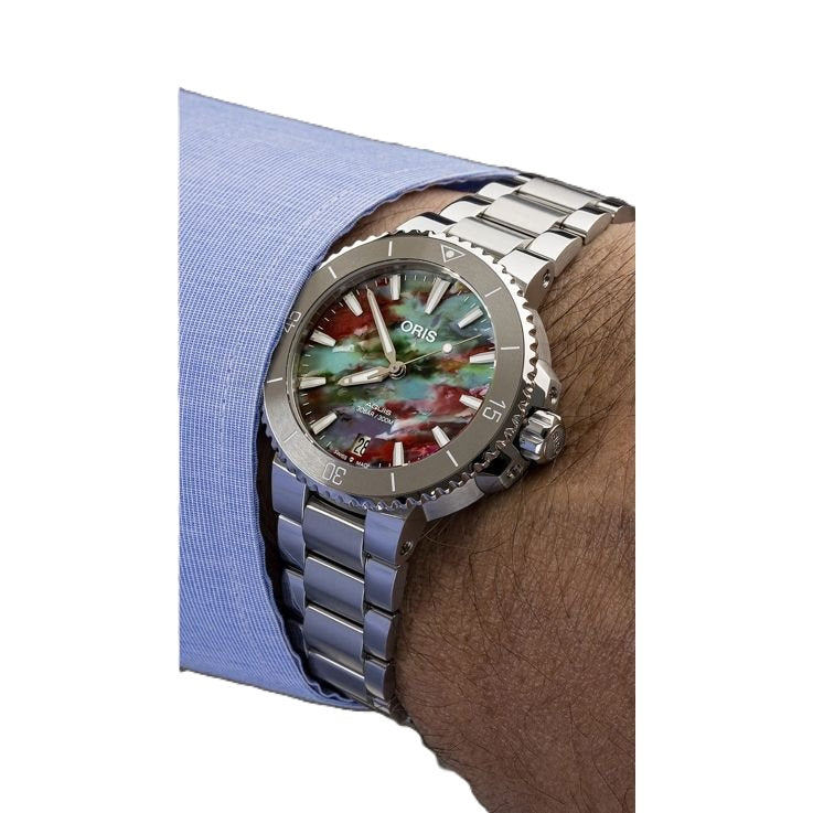 Oris Aquis Date Upcycle 01 733 7770 4150-Set