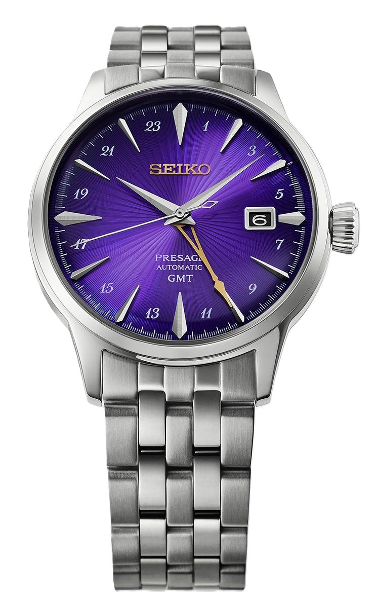 Seiko Presage Cocktail Time GMT 145th anniversary HCB006J1