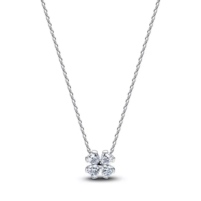 Pandora Lucky Clover hopeakaulaketju 394502C01-45